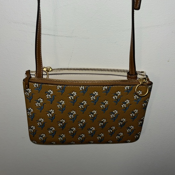 Tory Burch Perry Bombe Printed Double Zip Mini Bag - Picture 3 of 5